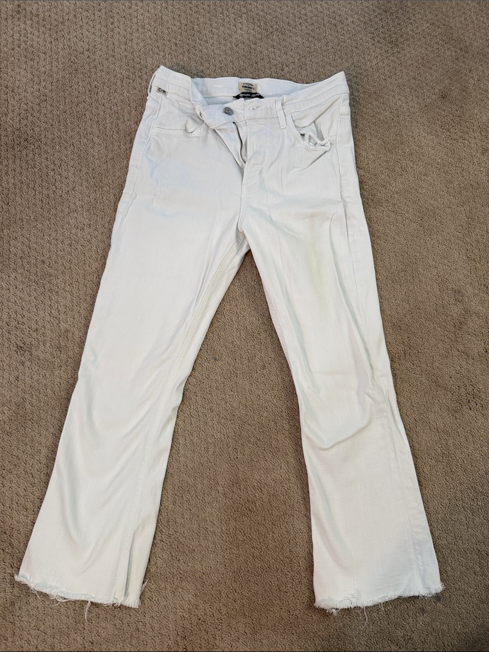 Citizens Of Humanity Off-White Boot Cut Pants